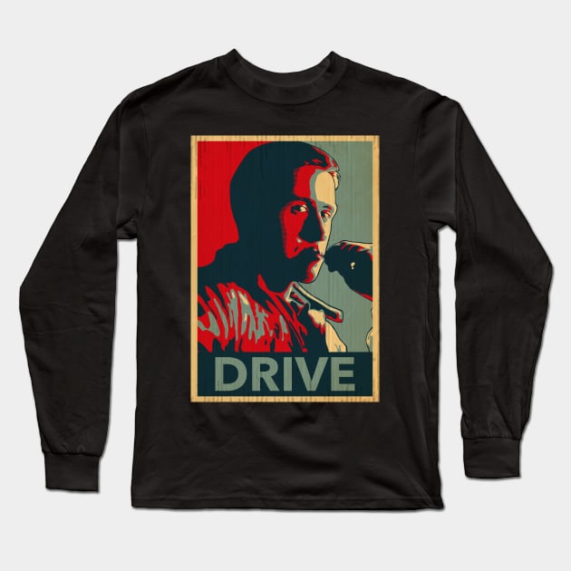 Ryan Gosling Long Sleeve T-Shirt by trev4000